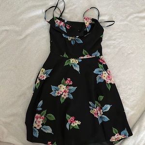 Cute Floral Mini Dress